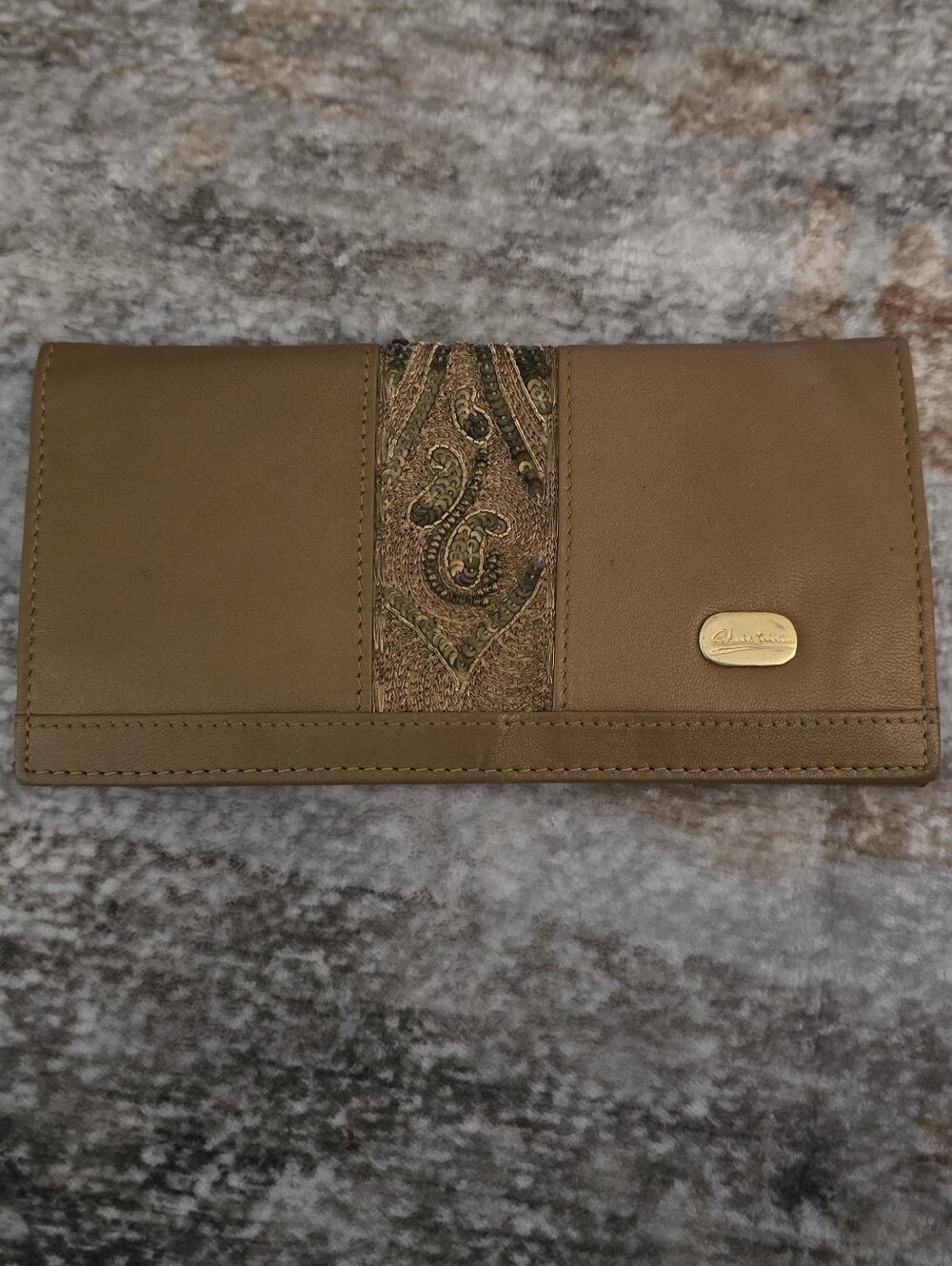 Christins Brown Women's Leather Wallet